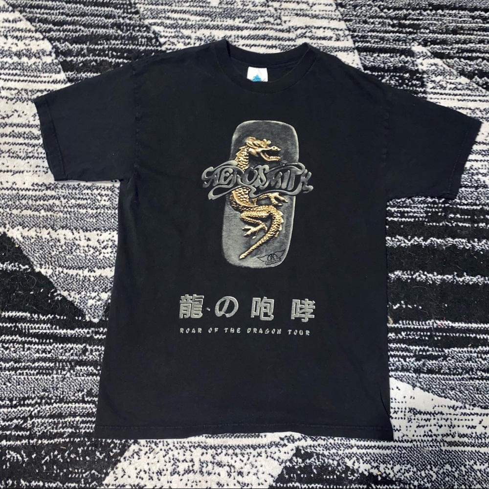 Vintage Aerosmith Roar of the dragon tee